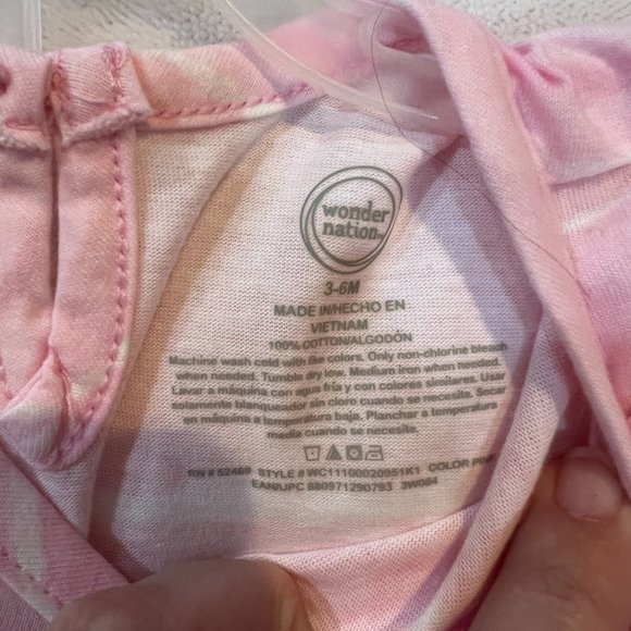 Baby Wonder Nation 3-6m Dress Outfit Set NTW - Picture 8 of 8